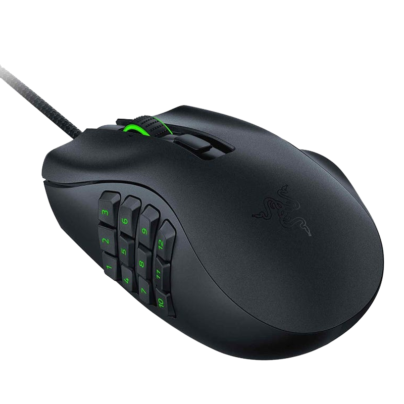 Mouse Usb Razer Wired Naga X Gaming Black RZ01-03590100-R3M1