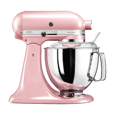 Kitchen Aid, Artisan Series Stand Mixer, Onyx Silky pink 5KSM125ECU